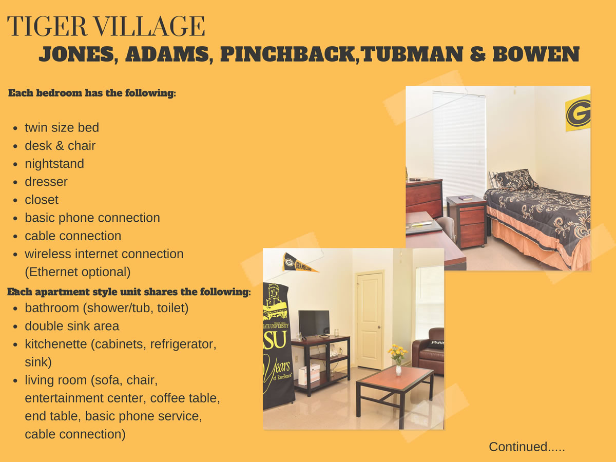 Grambling State University Campus Living & Housing